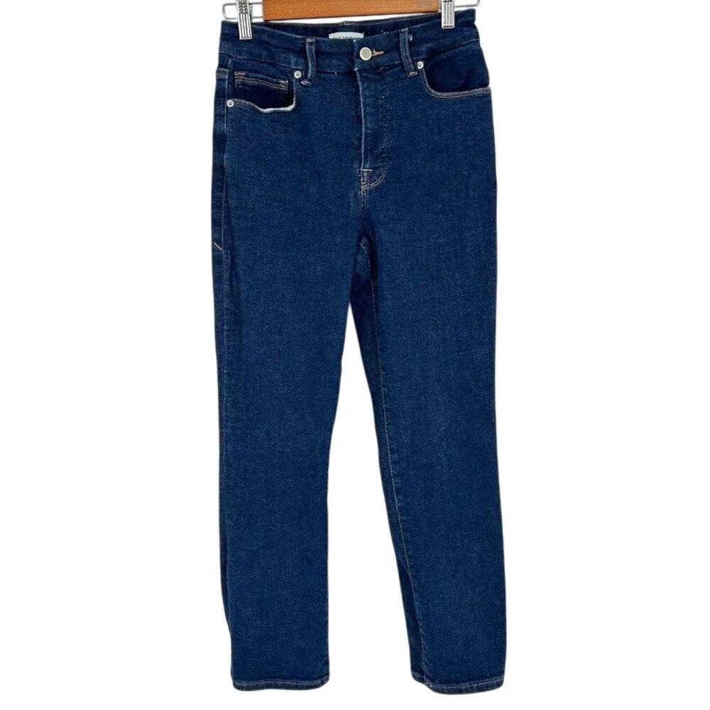 Good American Jeans Good Legs Straight 4 27 Mid Rise 27.5 inseam